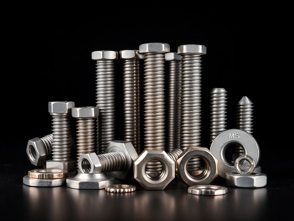 MS / SS Fasteners (Bolts, Nuts, Washers) - MS Products for industrial B2B sourcing in Ahmedabad - Metallix