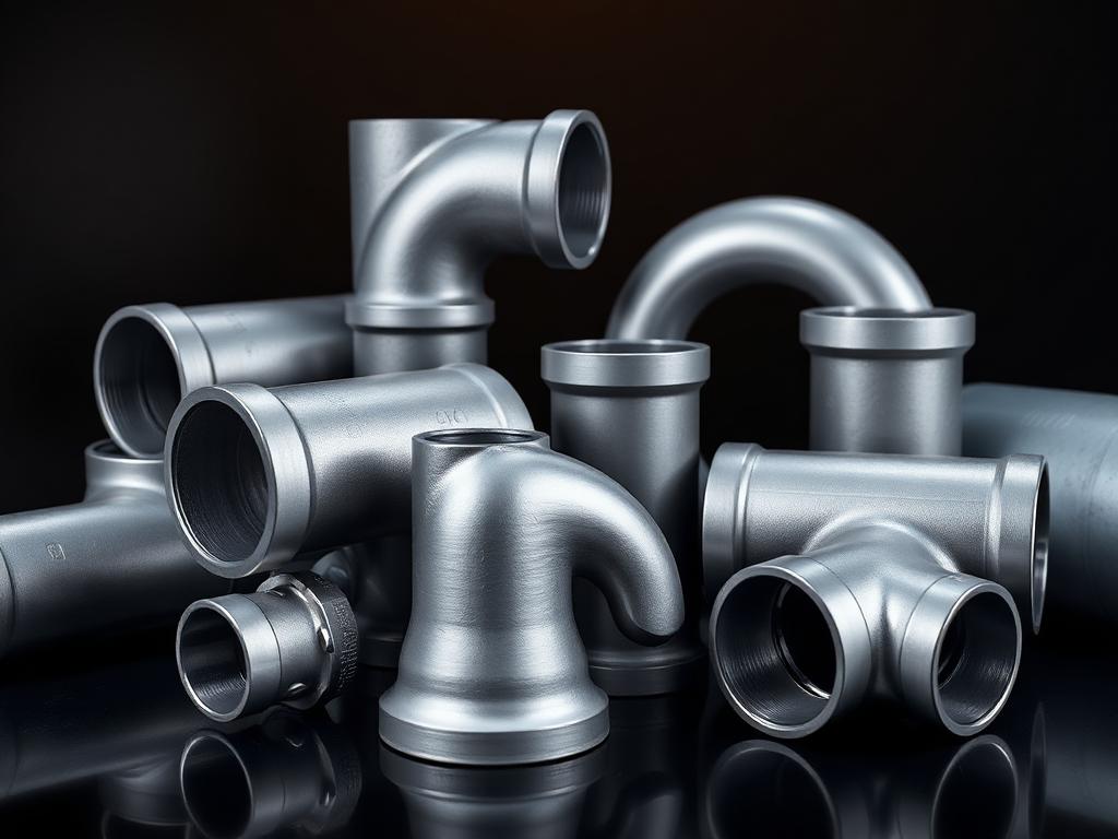 MS Pipe Fittings (Tees, Reducers, Couplings) - MS Products for industrial B2B sourcing in Ahmedabad - Metallix